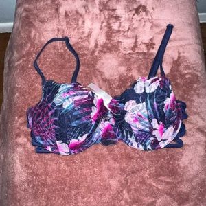 PINK Tropical Push-up Bra